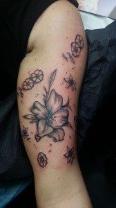 flores brazo
